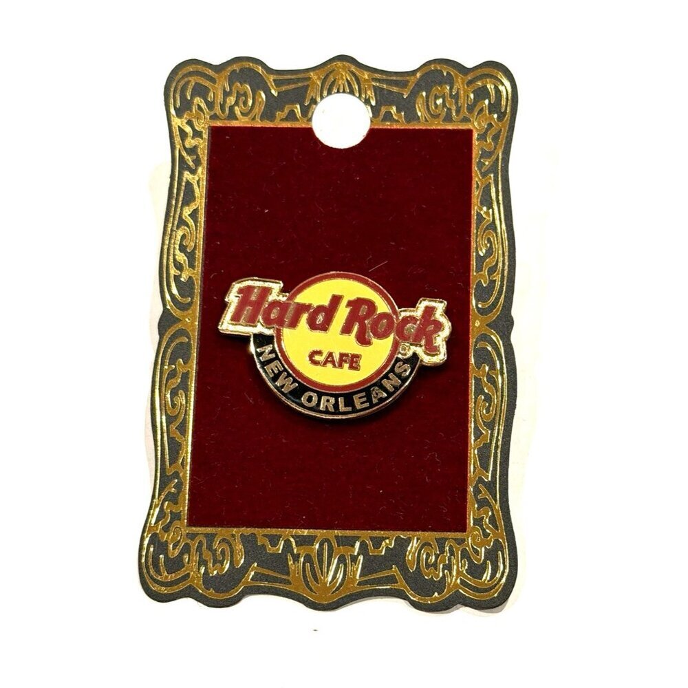 HARD ROCK CAFE CLASSIC CITY LOGO NEW ORLEANS LAPEL PIN LOT NEW